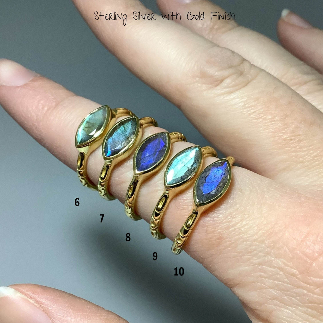 Labradorite Ring-Rocks and Gems Canada