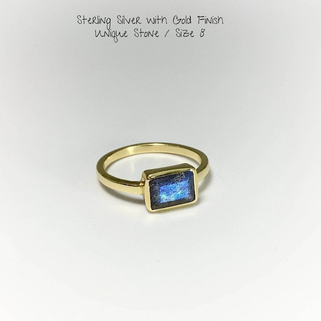 Labradorite Ring-Rocks and Gems Canada
