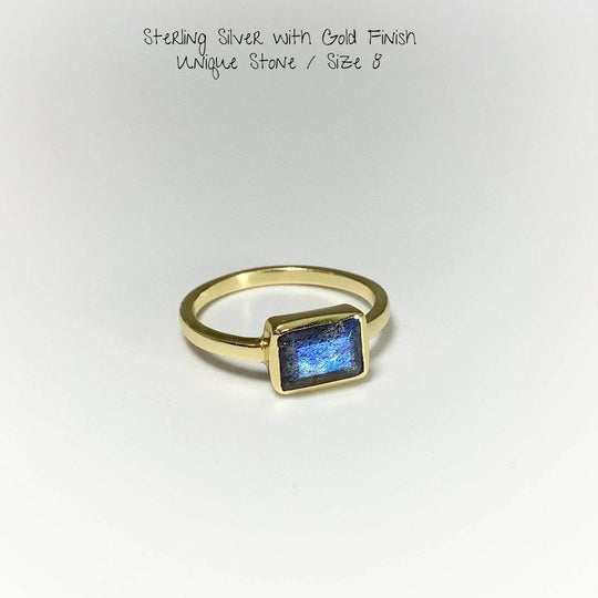 Labradorite Ring-Rocks and Gems Canada