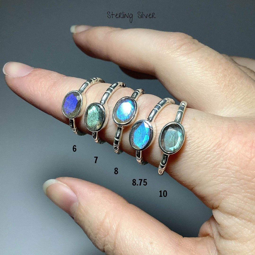 Labradorite Ring-Rocks and Gems Canada