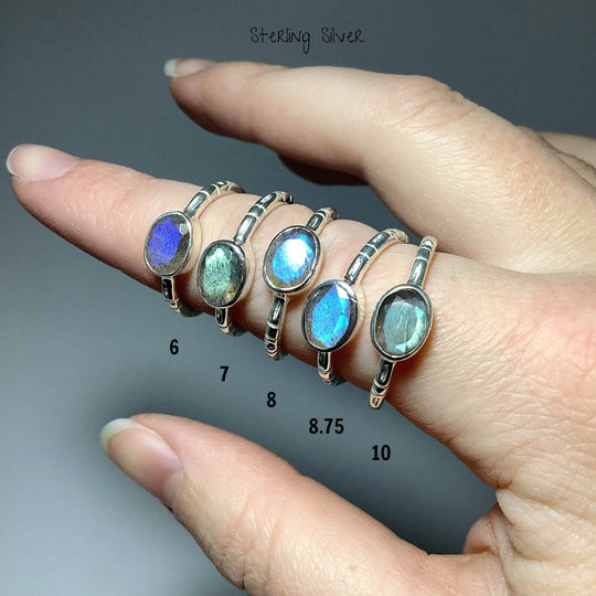 Labradorite Ring-Rocks and Gems Canada
