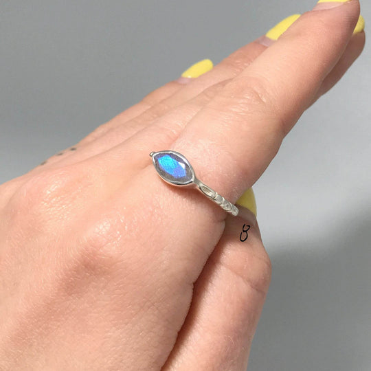 Labradorite Ring-Rocks and Gems Canada