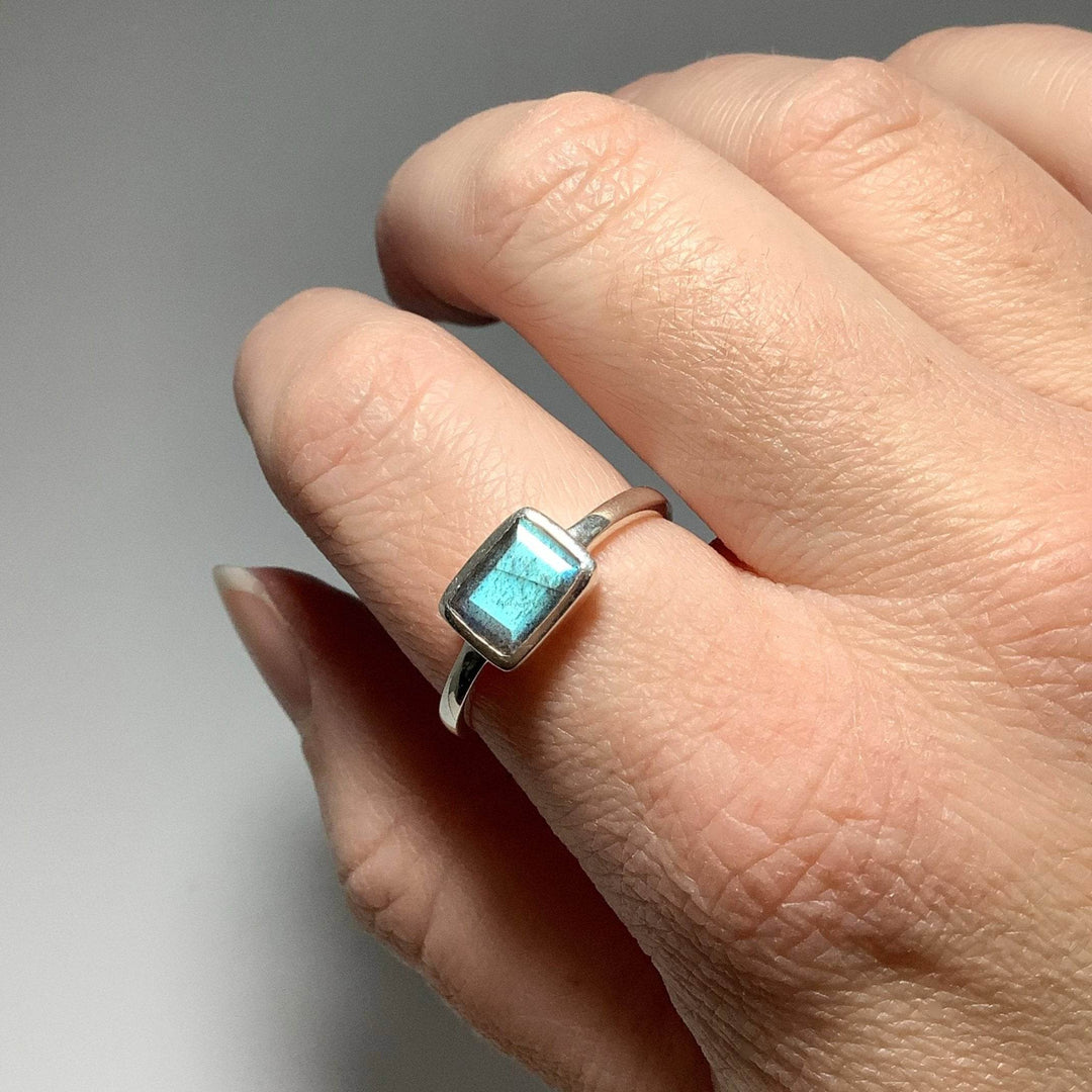 Labradorite Ring-Rocks and Gems Canada