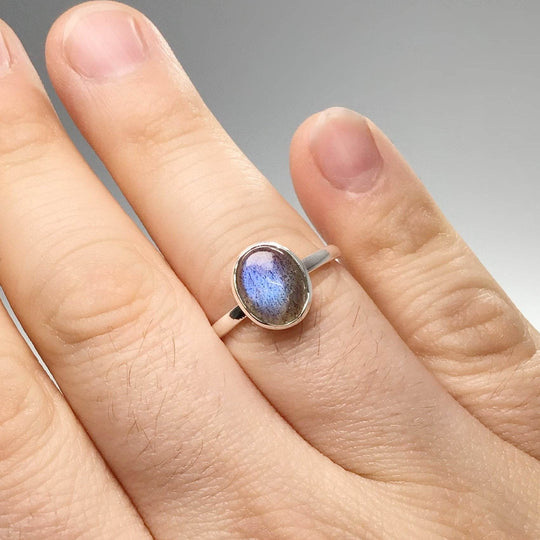 Labradorite Ring-Rocks and Gems Canada