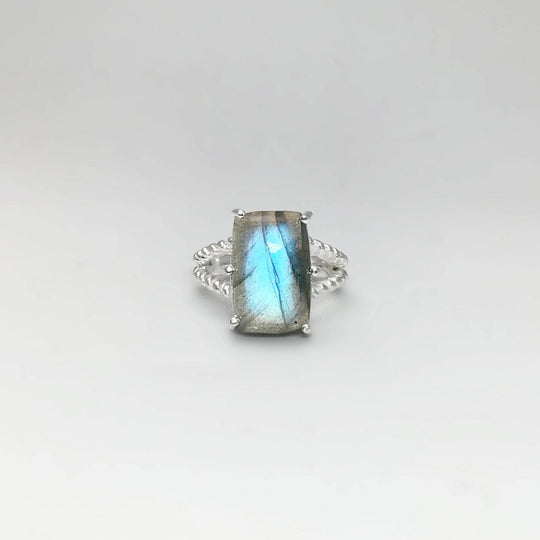 Labradorite Ring-Rocks and Gems Canada
