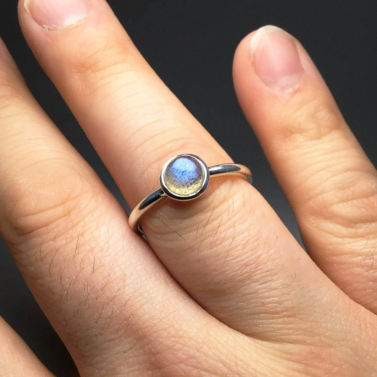 Labradorite Ring-Rocks and Gems Canada