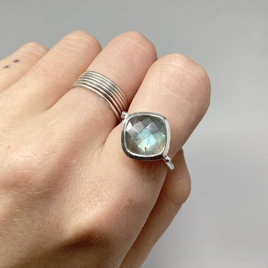 Labradorite Ring-Rocks and Gems Canada