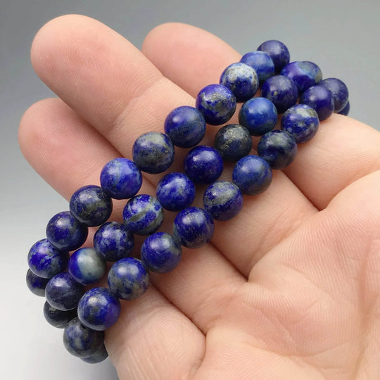 Lapis Lazuli Beaded Bracelet-Rocks and Gems Canada