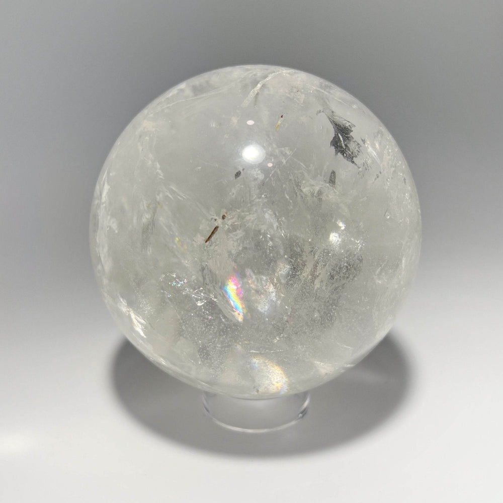 Large Quartz Sphere-Rocks and Gems Canada