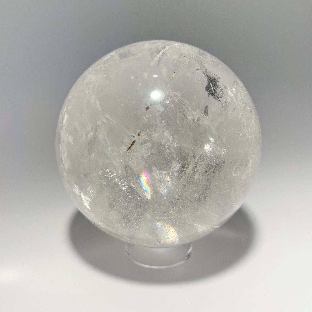 Large Quartz Sphere-Rocks and Gems Canada
