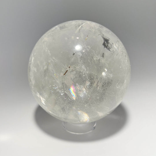 Large Quartz Sphere-Rocks and Gems Canada