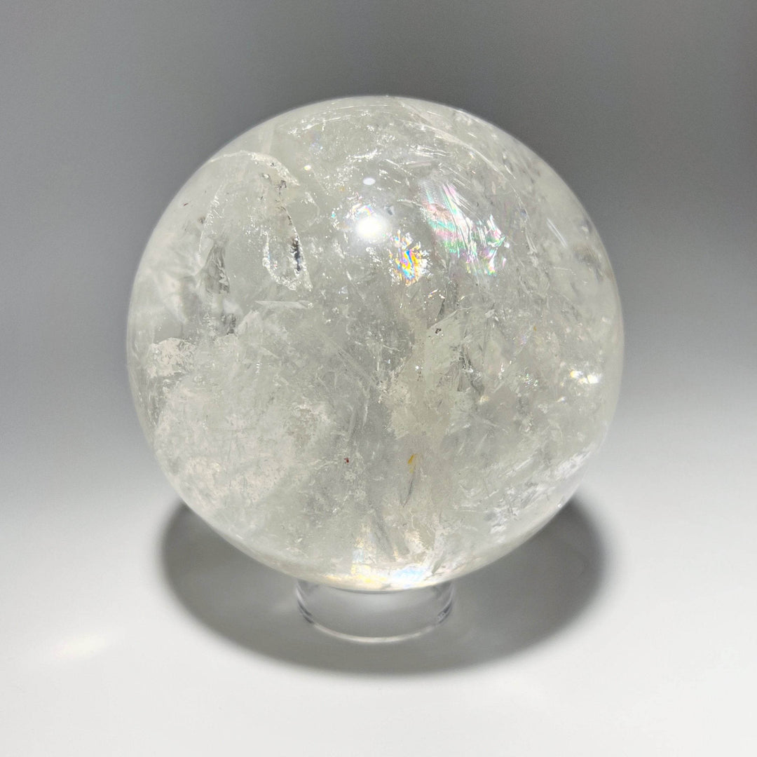 Large Quartz Sphere-Rocks and Gems Canada