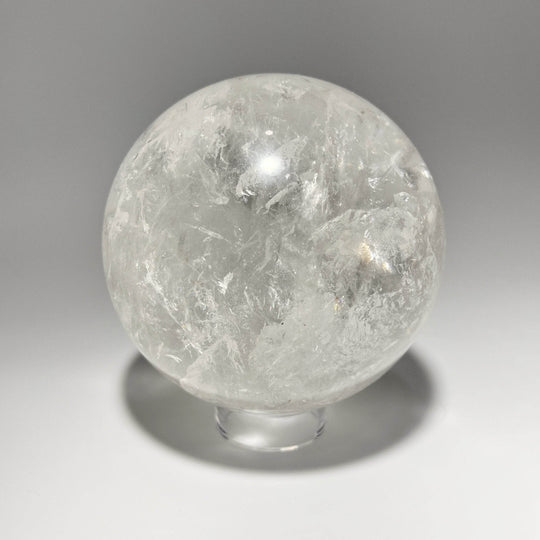 Large Quartz Sphere-Rocks and Gems Canada