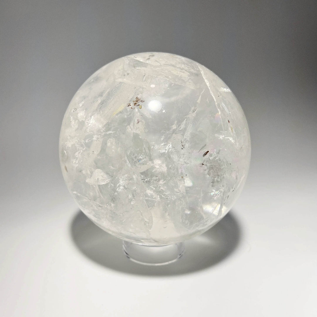 Large Quartz Sphere-Rocks and Gems Canada