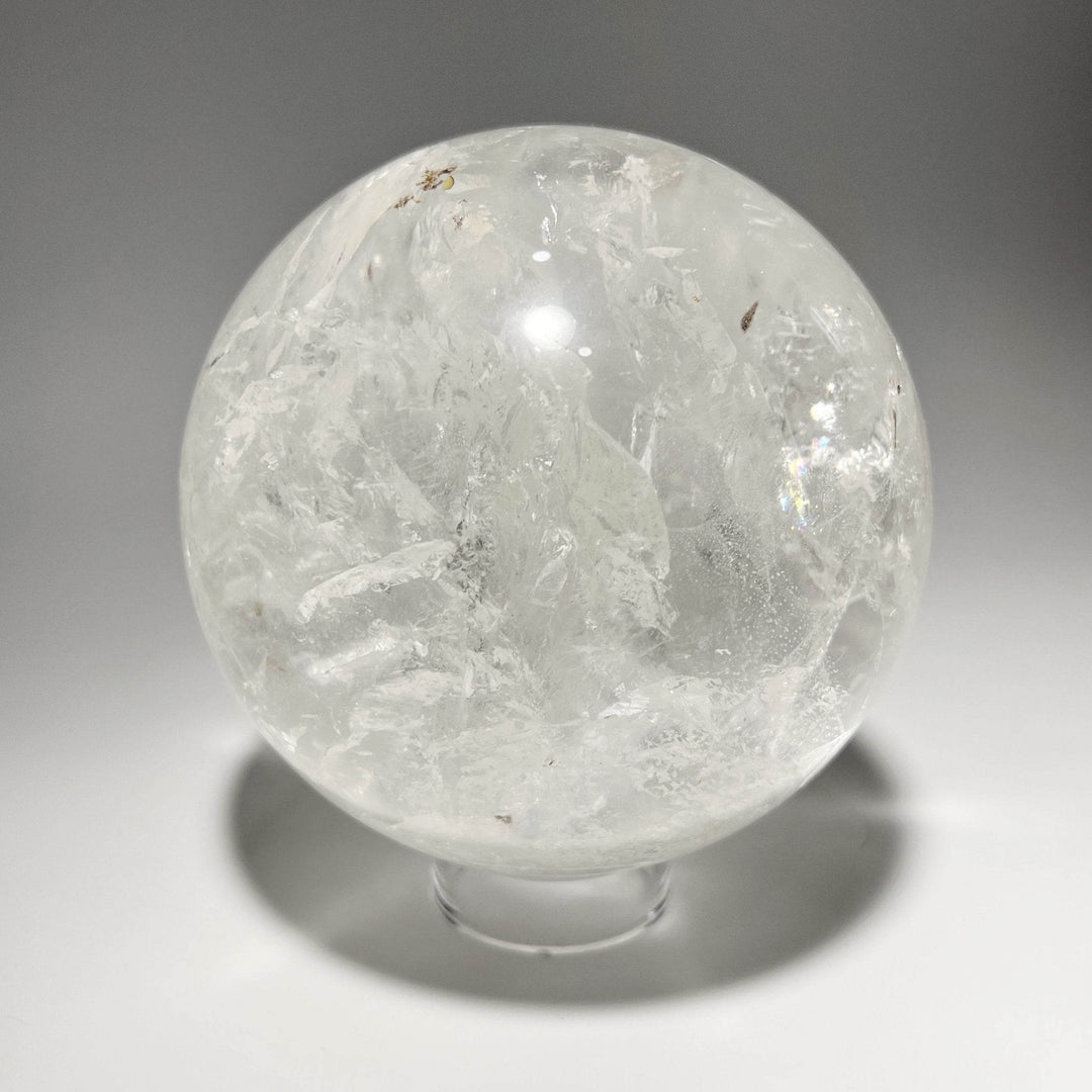 Large Quartz Sphere-Rocks and Gems Canada