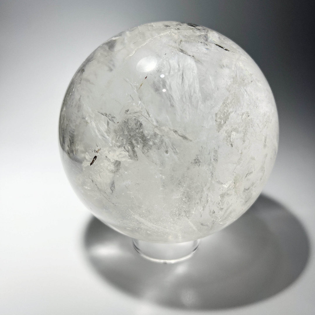 Large Quartz Sphere-Rocks and Gems Canada