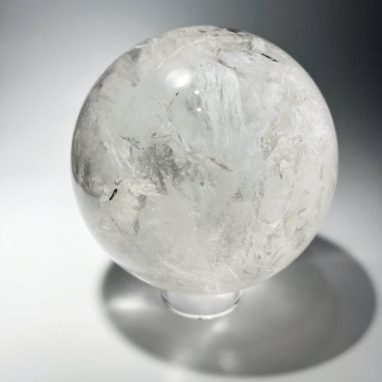 Large Quartz Sphere-Rocks and Gems Canada