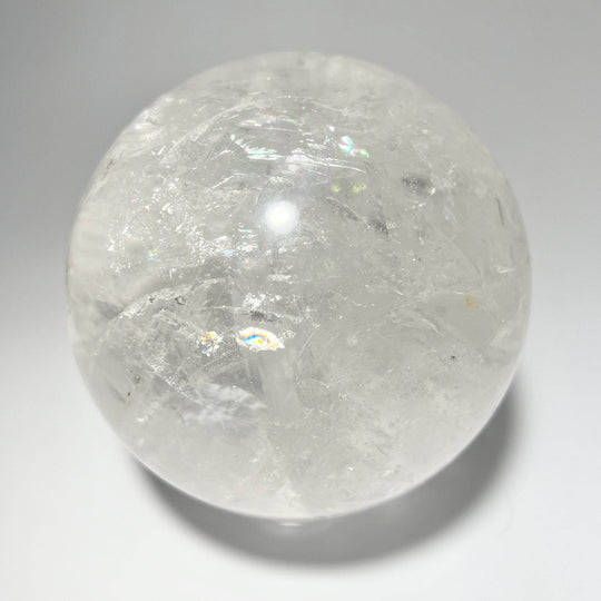 Large Quartz Sphere-Rocks and Gems Canada