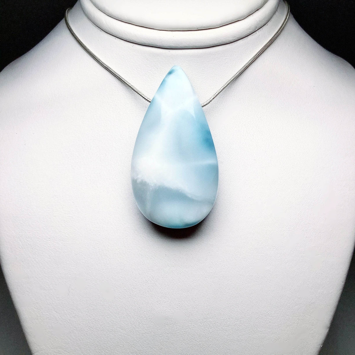 Larimar Drilled Pendant-Rocks and Gems Canada