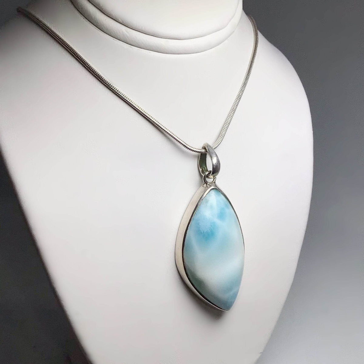 Larimar Pendant-Rocks and Gems Canada