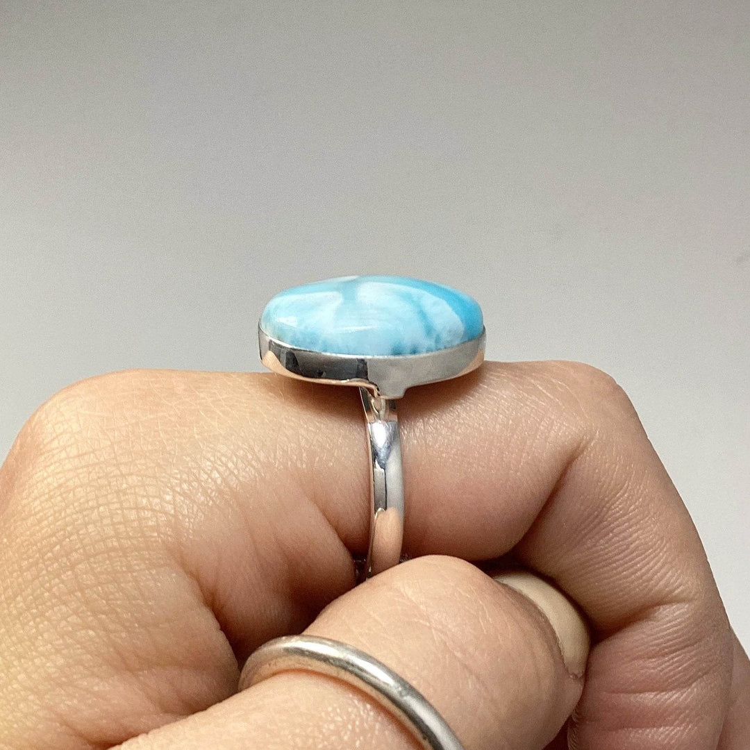 Larimar Ring-Rocks and Gems Canada