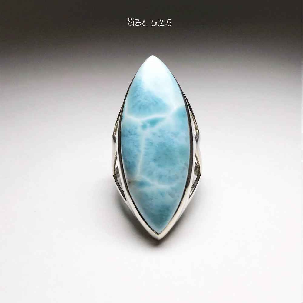 Larimar Ring-Rocks and Gems Canada
