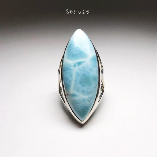 Larimar Ring-Rocks and Gems Canada