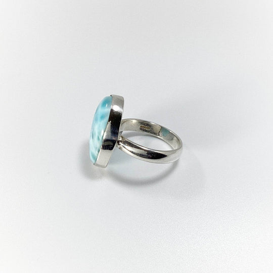 Larimar Ring-Rocks and Gems Canada