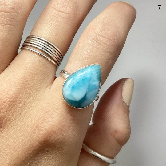 Larimar Ring-Rocks and Gems Canada