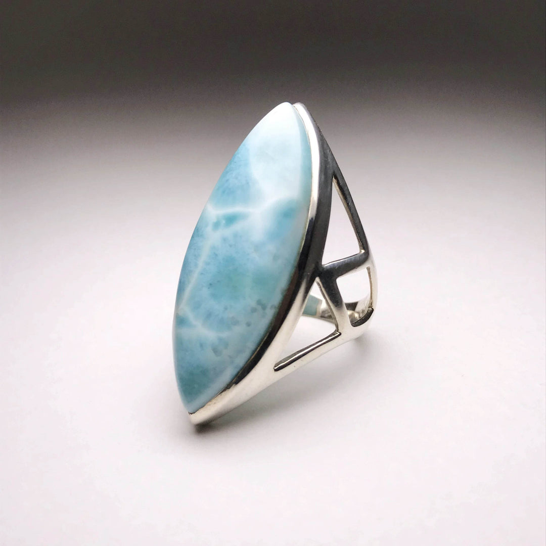 Larimar Ring-Rocks and Gems Canada