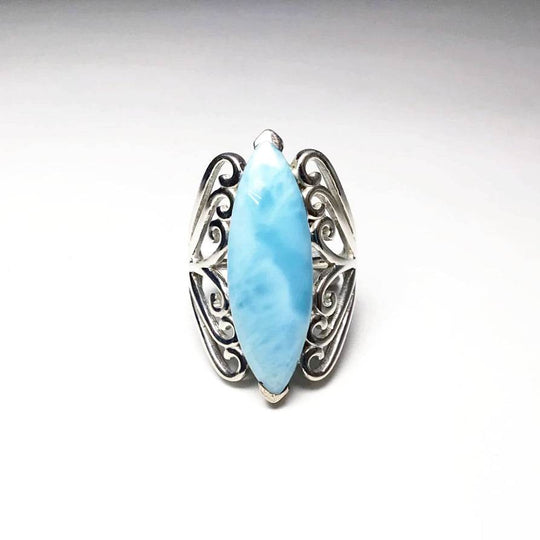 Larimar Ring-Rocks and Gems Canada