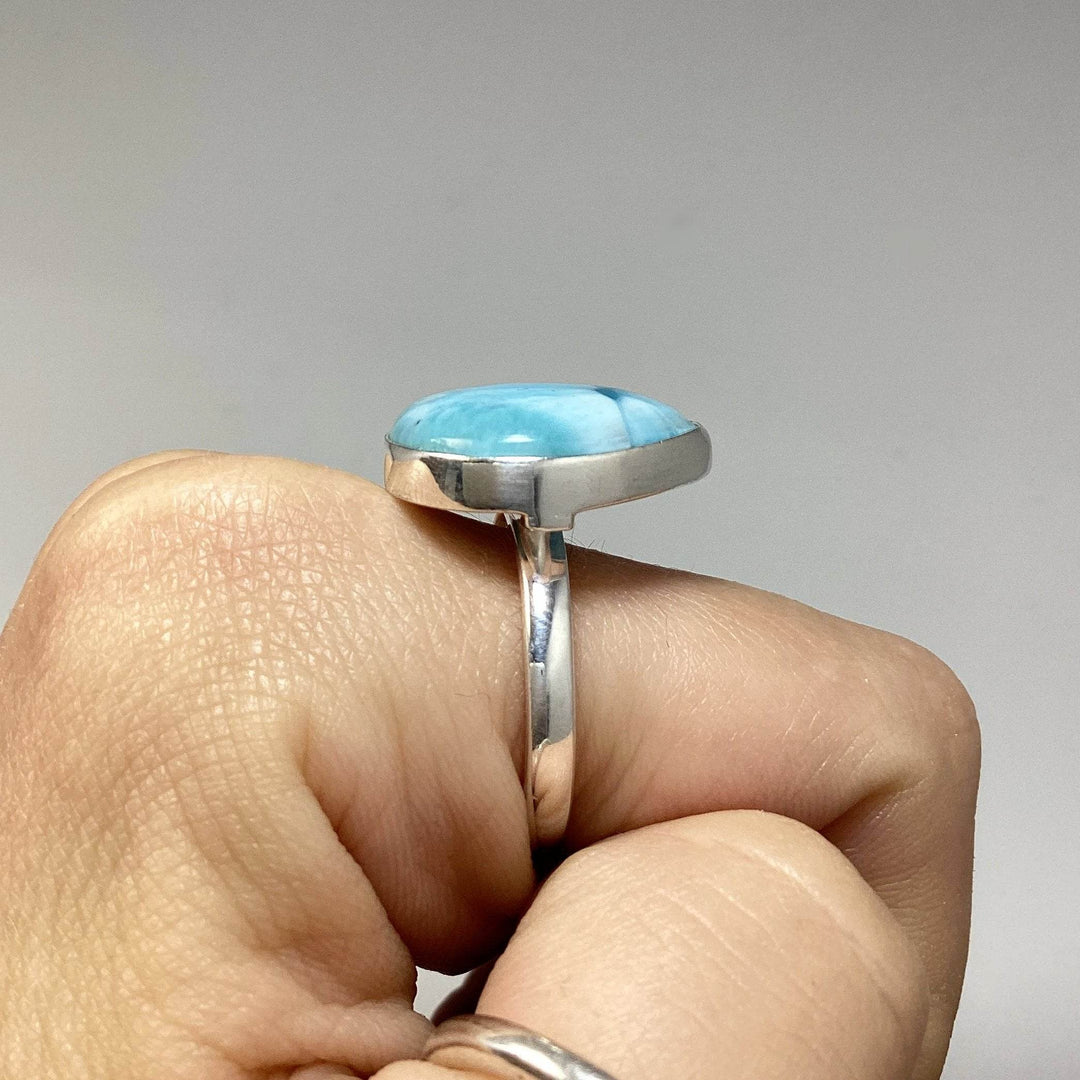 Larimar Ring-Rocks and Gems Canada