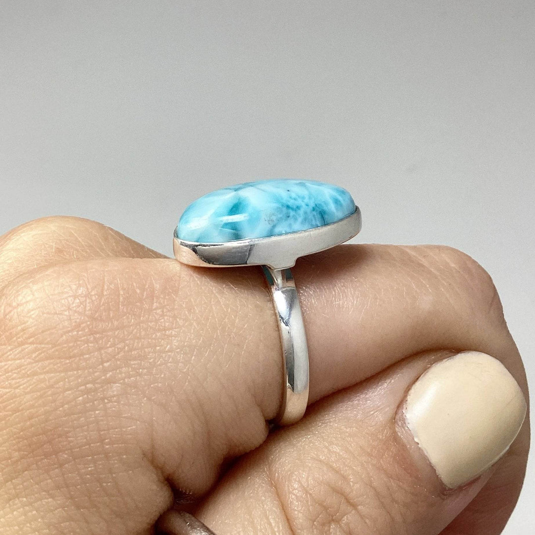 Larimar Ring-Rocks and Gems Canada