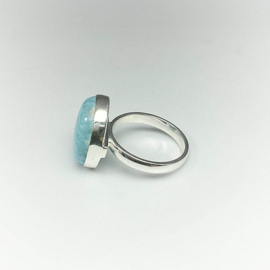 Larimar Ring-Rocks and Gems Canada