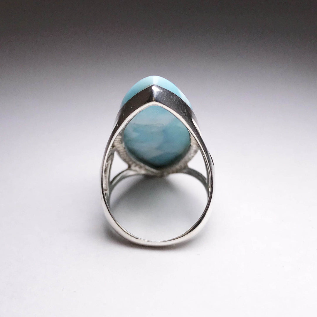 Larimar Ring-Rocks and Gems Canada