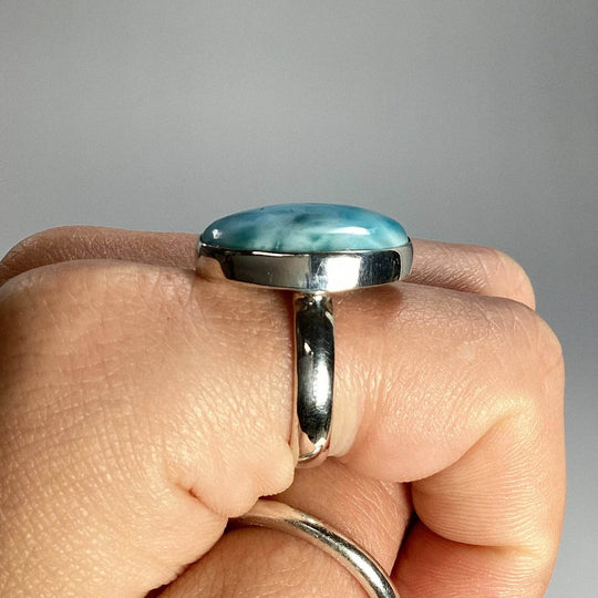 Larimar Ring-Rocks and Gems Canada