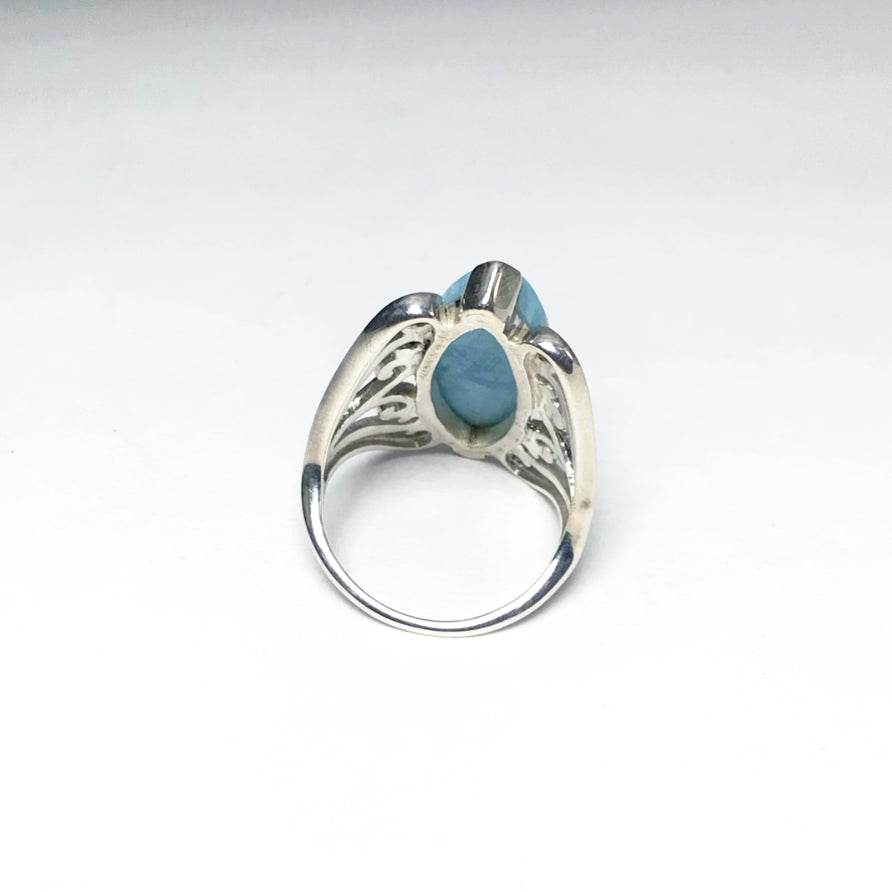 Larimar Ring-Rocks and Gems Canada