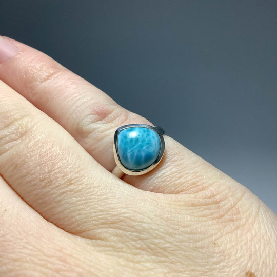 Larimar Ring-Rocks and Gems Canada