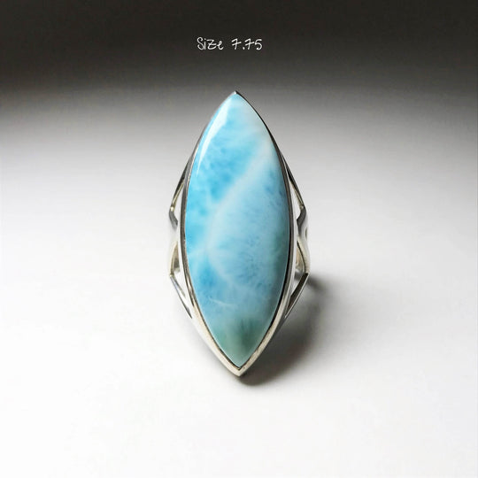 Larimar Ring-Rocks and Gems Canada