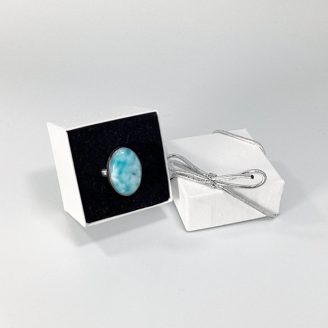 Larimar Ring-Rocks and Gems Canada