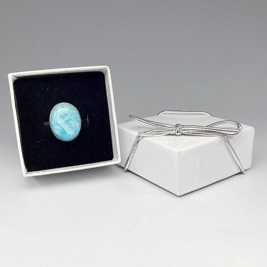 Larimar Ring-Rocks and Gems Canada