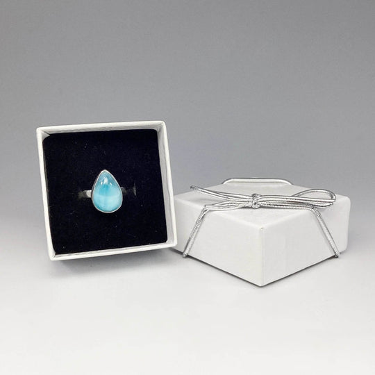 Larimar Ring-Rocks and Gems Canada