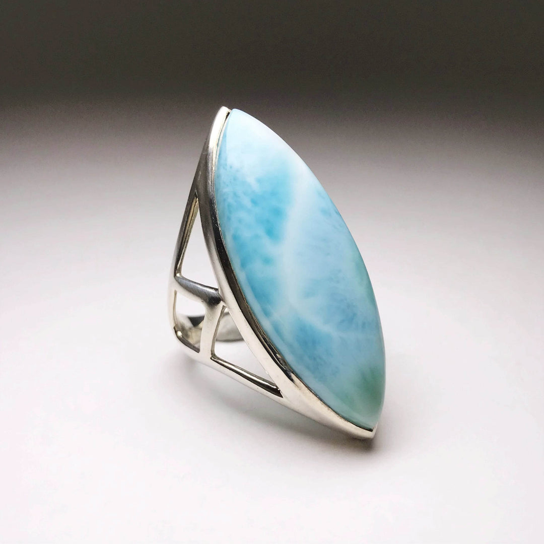 Larimar Ring-Rocks and Gems Canada