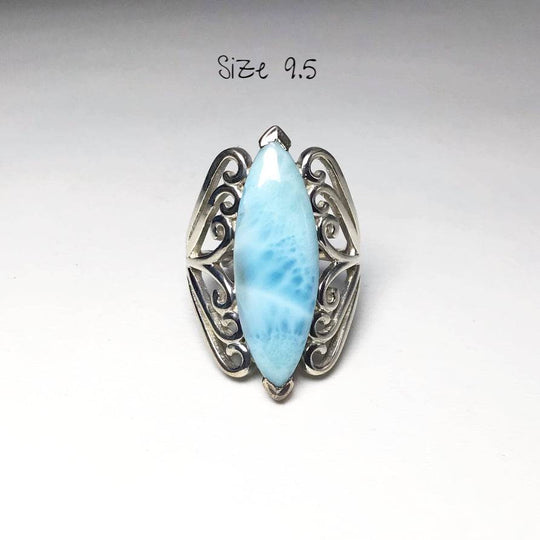 Larimar Ring-Rocks and Gems Canada