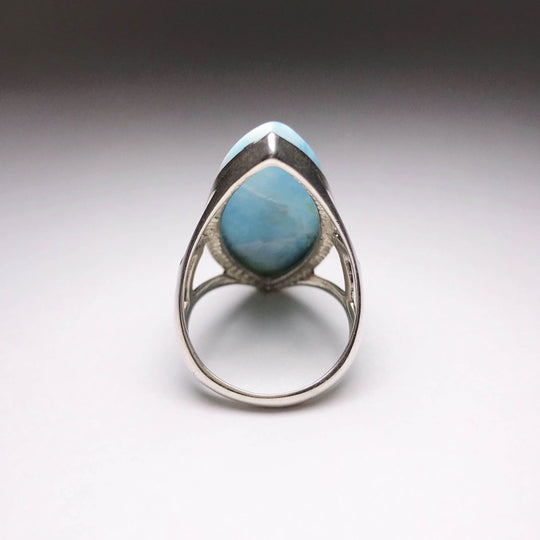 Larimar Ring-Rocks and Gems Canada