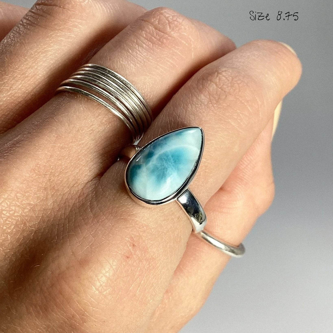 Larimar Ring-Rocks and Gems Canada