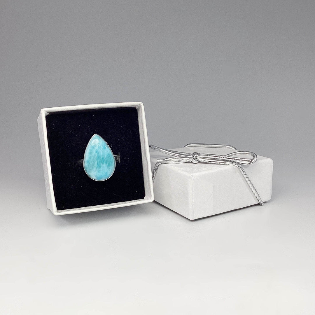 Larimar Ring-Rocks and Gems Canada