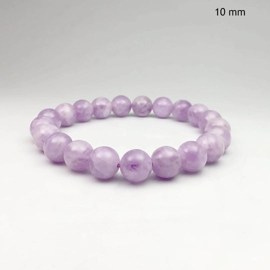 Lavender Amethyst Beaded Bracelet-Rocks and Gems Canada