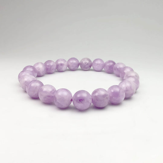 Lavender Amethyst Beaded Bracelet-Rocks and Gems Canada