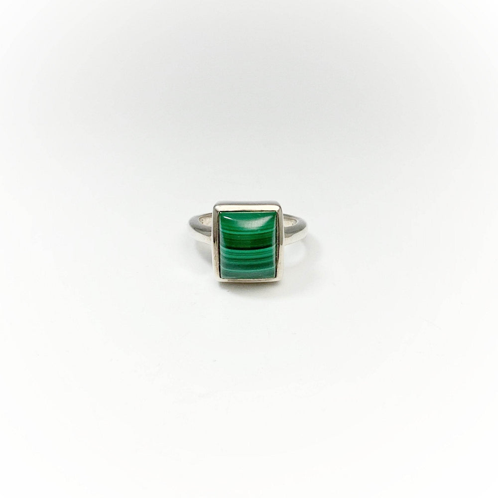 Malachite Ring-Rocks and Gems Canada